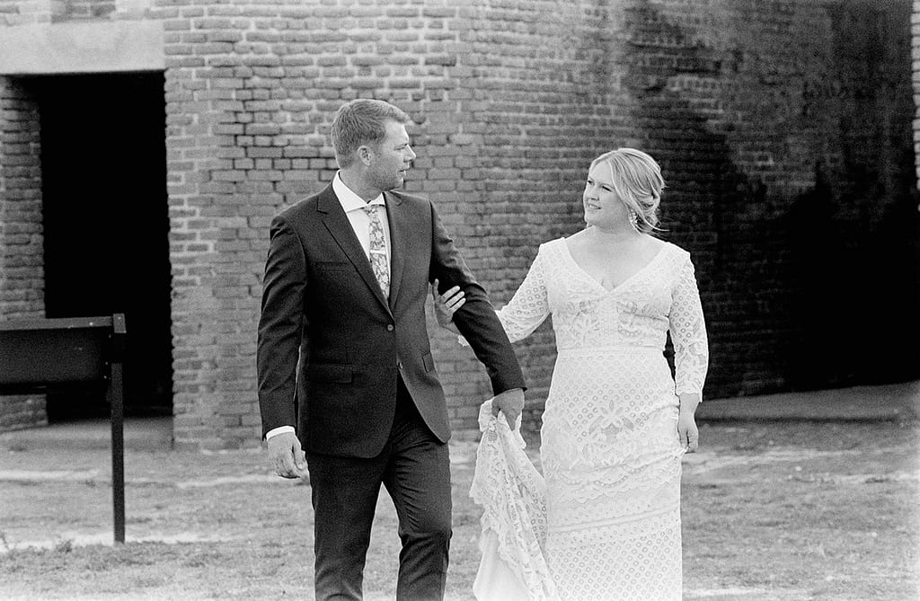 Black and white is one of the many different wedding photography styles.