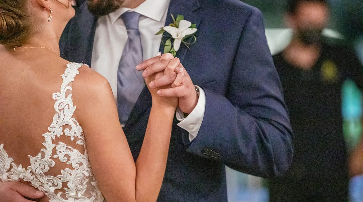 A beautiful first dance with the Best first dance songs for a Key West wedding