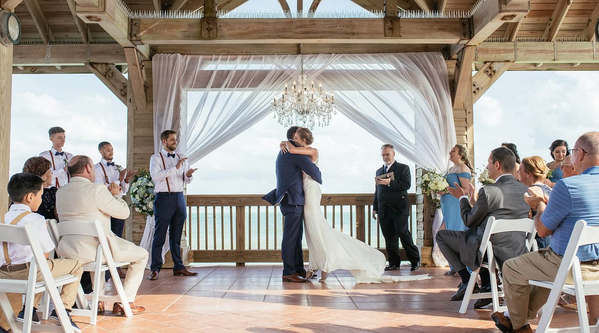 What are the requirements for a Key West wedding officiant?