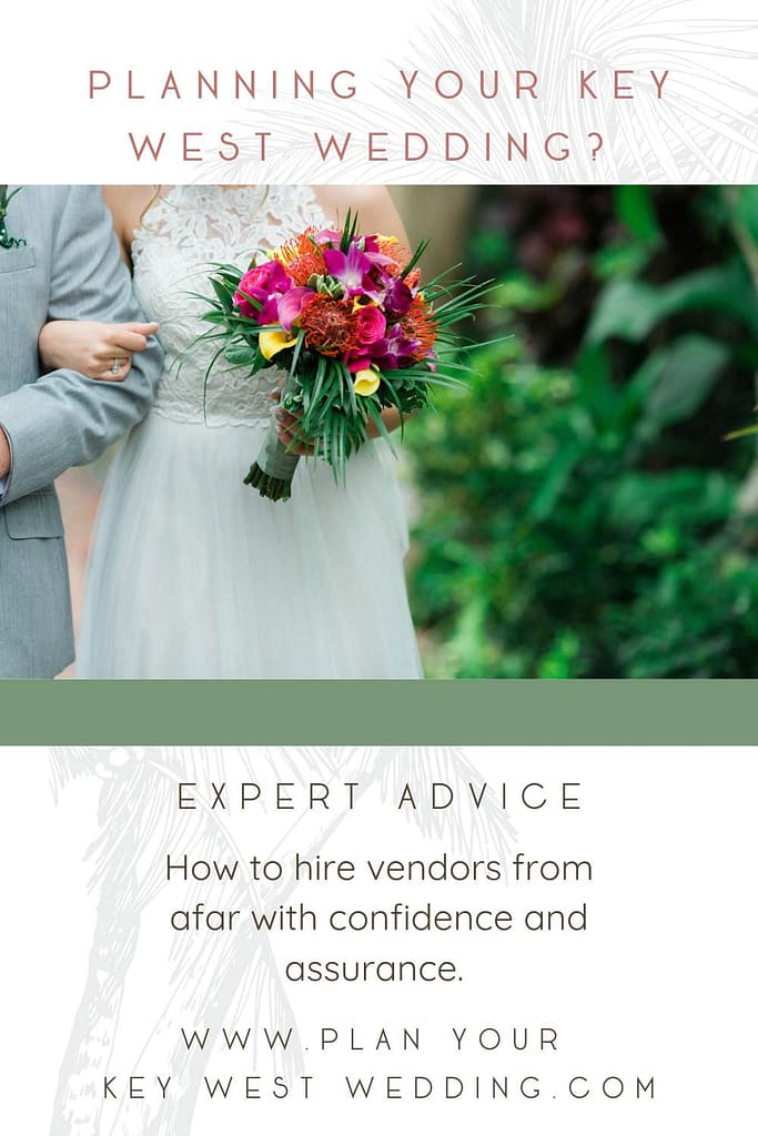 hire wedding vendors from afar - pinterest