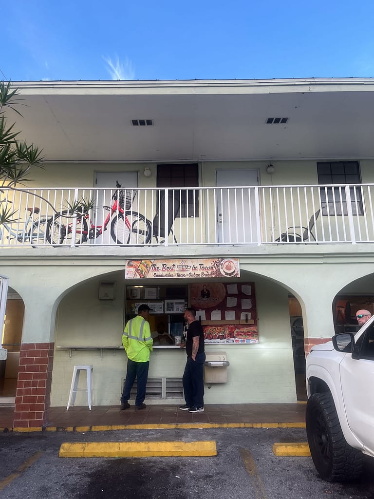 Assuming and very unflashy, this very well be the best coffee in Key West